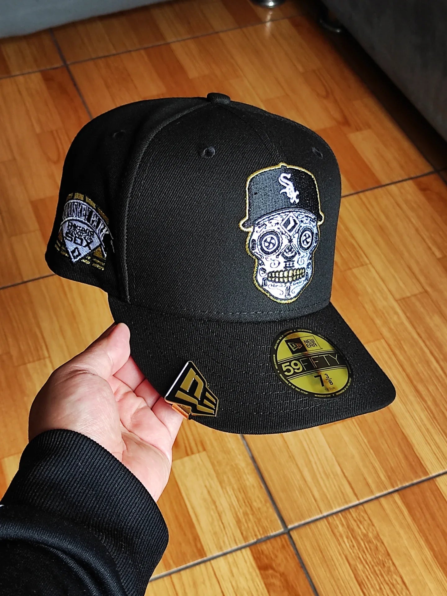 Gorra Ajustada 59Fifty New Era Chicago White Sox Skull Prime Comiskey Park Edition