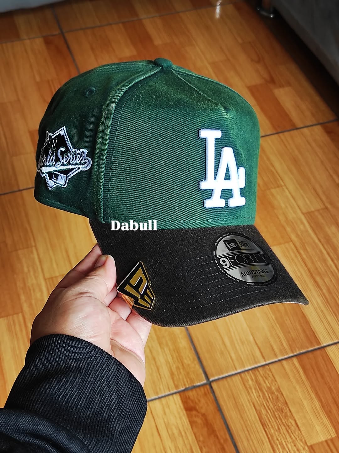 Gorra snapback A-FRAME 9FORTY New era Los Angeles Dodgers DENIM verde