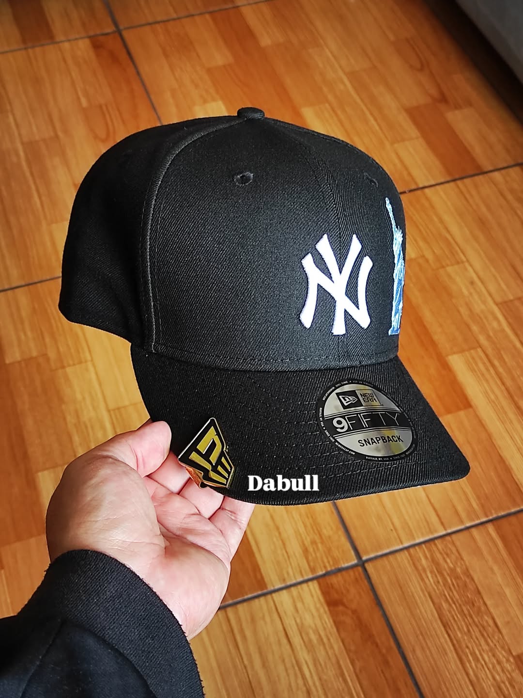 Gorra New Era 9forty snapback de los New York Yankees liberty🗽 color negro cielo 🇺🇸