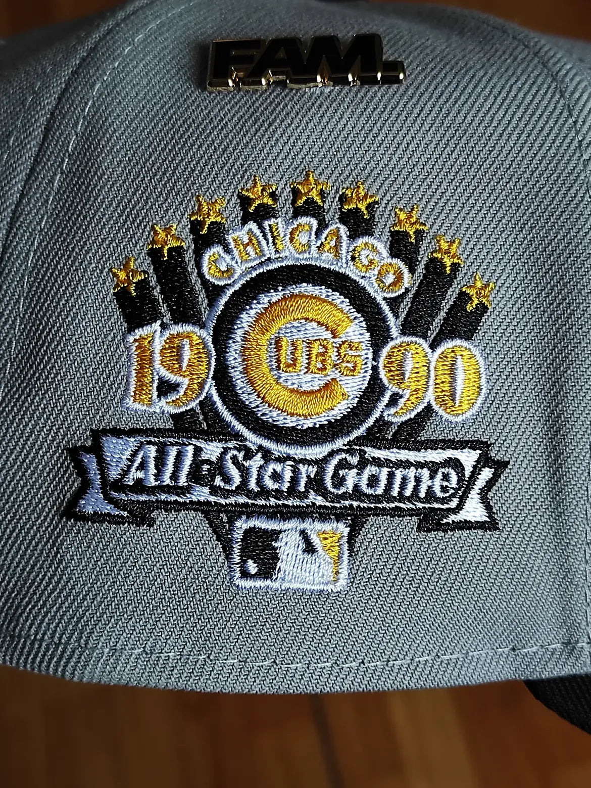 New Era 9forty chicago cubs all star game 1990 two tone / yellow uv
