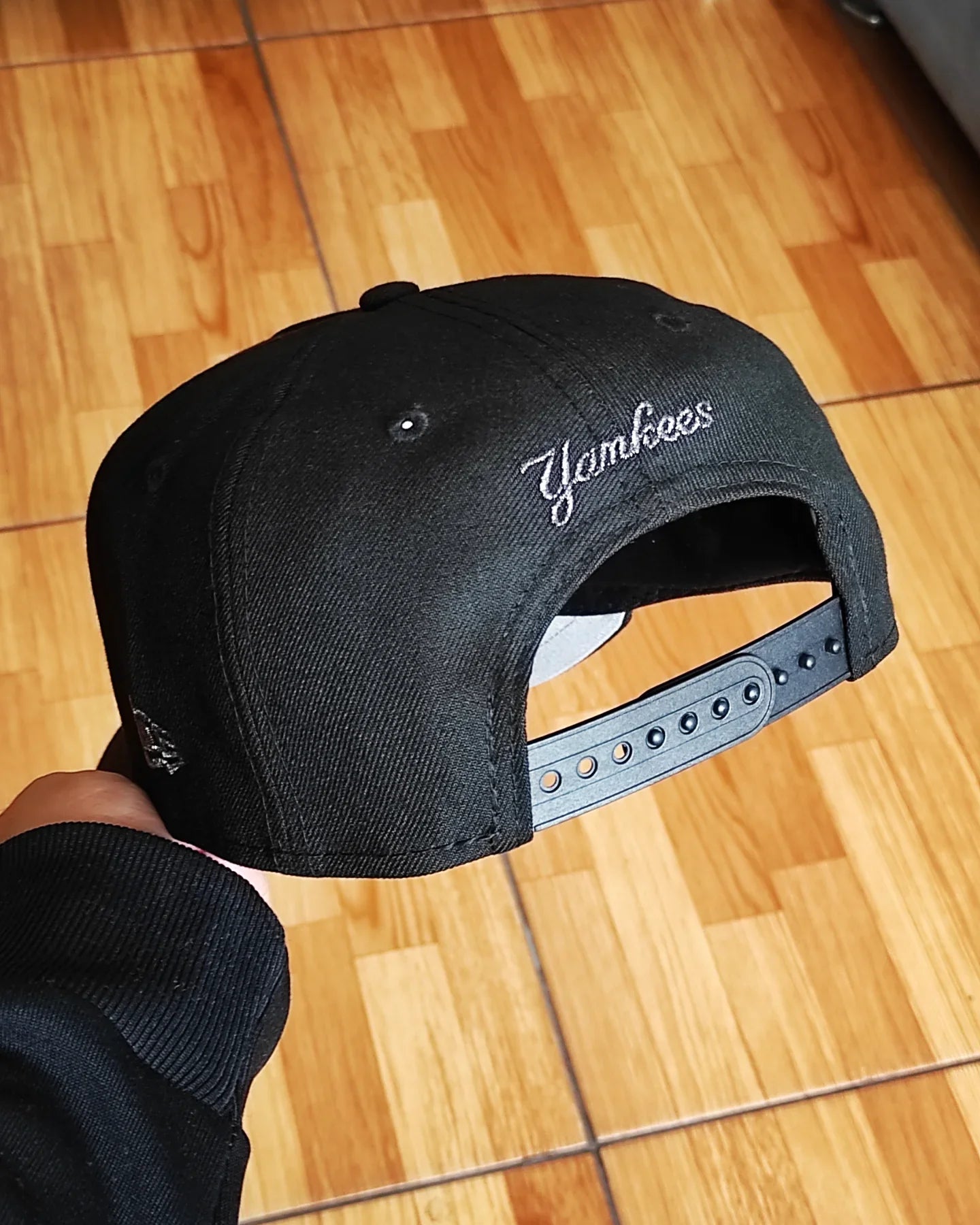 New Era Gorra Ajustable Negra New York Yankees World Series 1999 Liquid Titanium 9Forty A-Frame