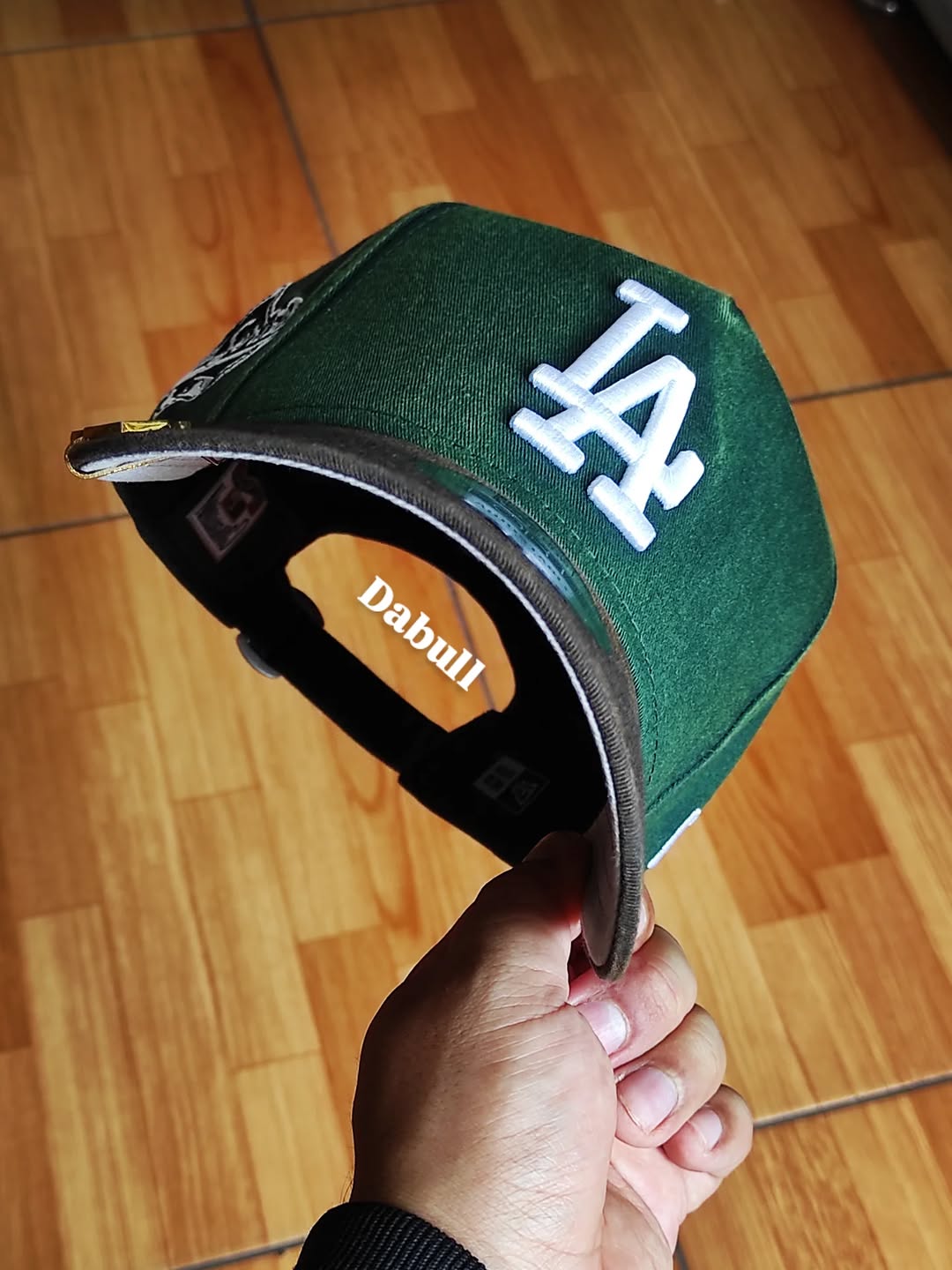 Gorra snapback A-FRAME 9FORTY New era Los Angeles Dodgers DENIM verde