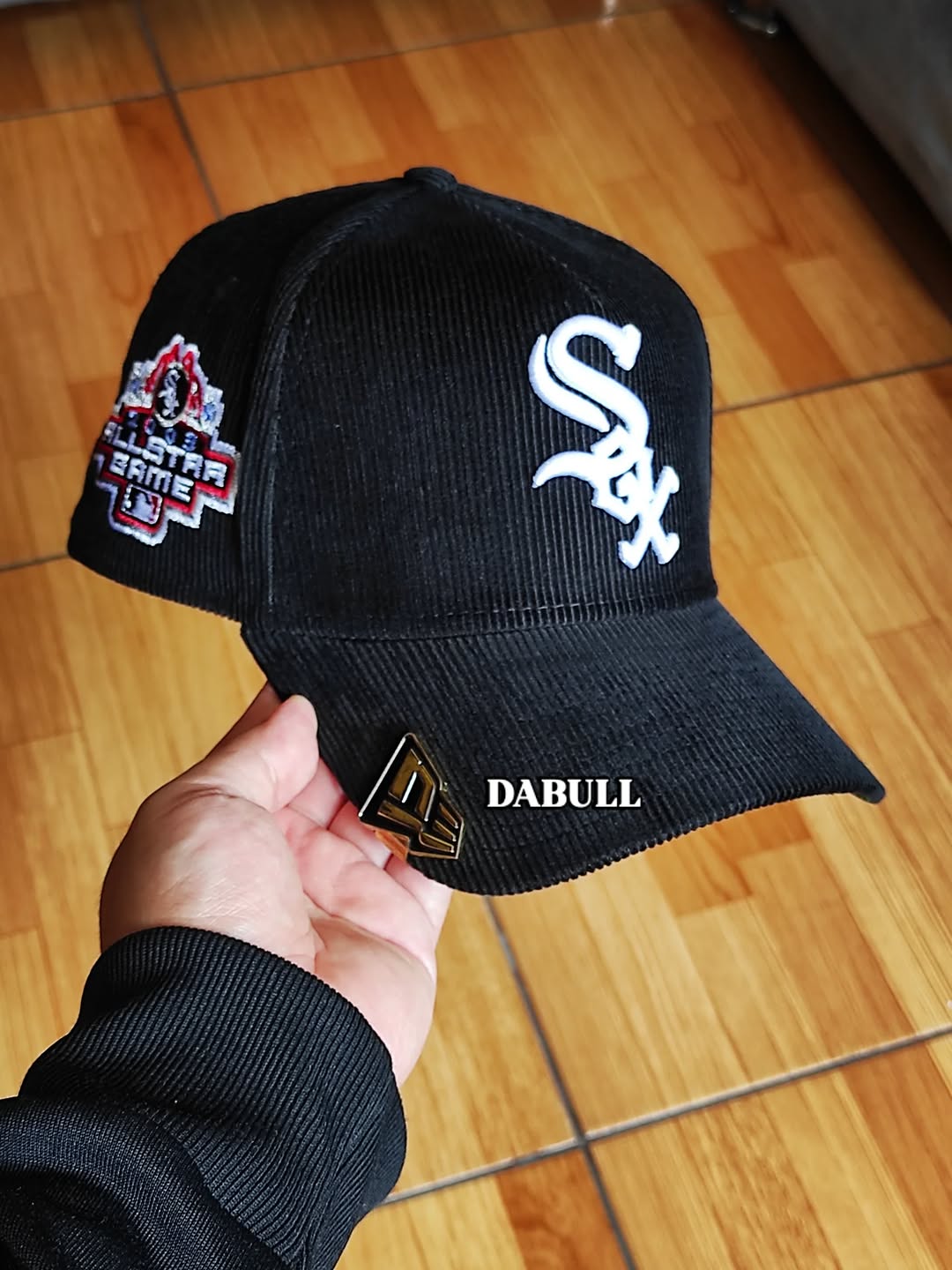 Gorra New Era Chicago White Sox All Star Game Corduroy 9Forty A-FRAME con cierre a presión
