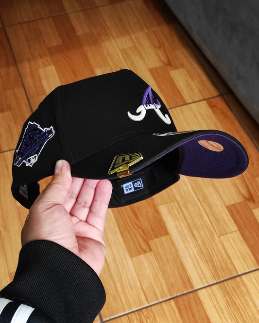 Gorra snapback New Era Atlanta Braves 'Drip' 9FORTY A-Frame