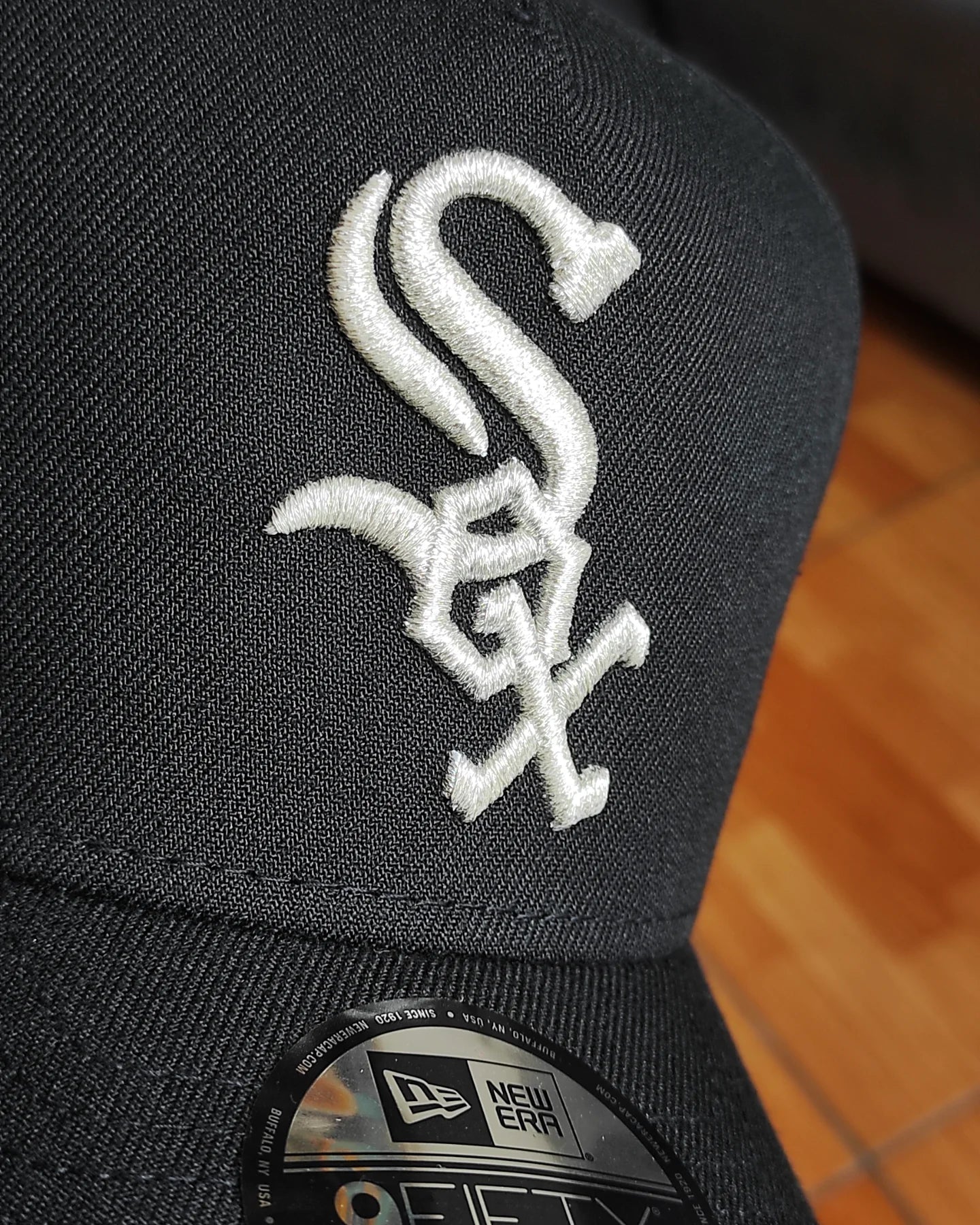 Gorra New Era Chicago White Sox Black Edition A Frame 9Fifty Snapback