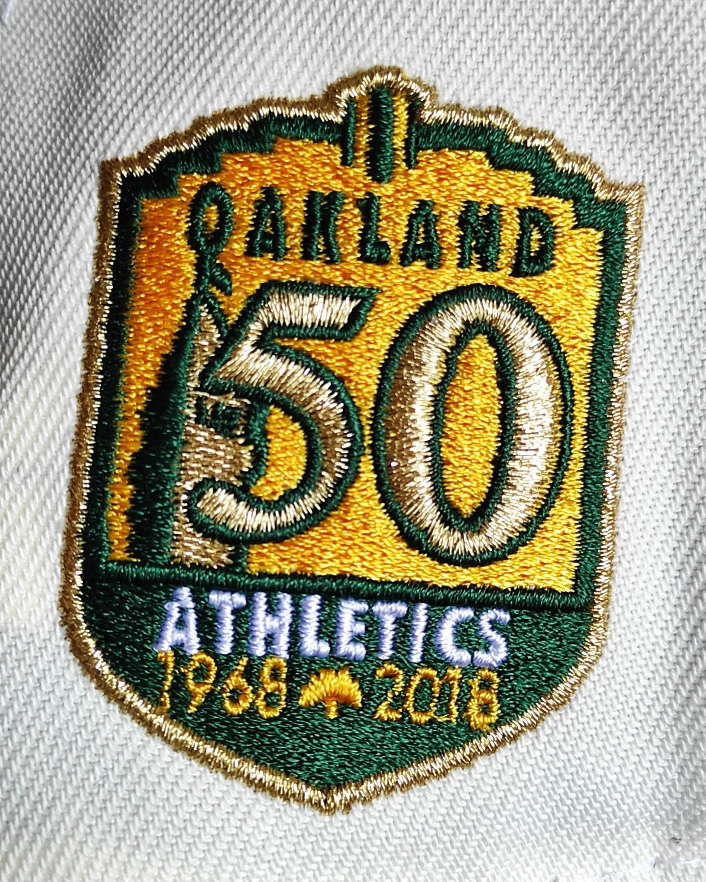 New Era Oakland Athletics 50.º aniversario bicolor 9FORTY A-FRAME