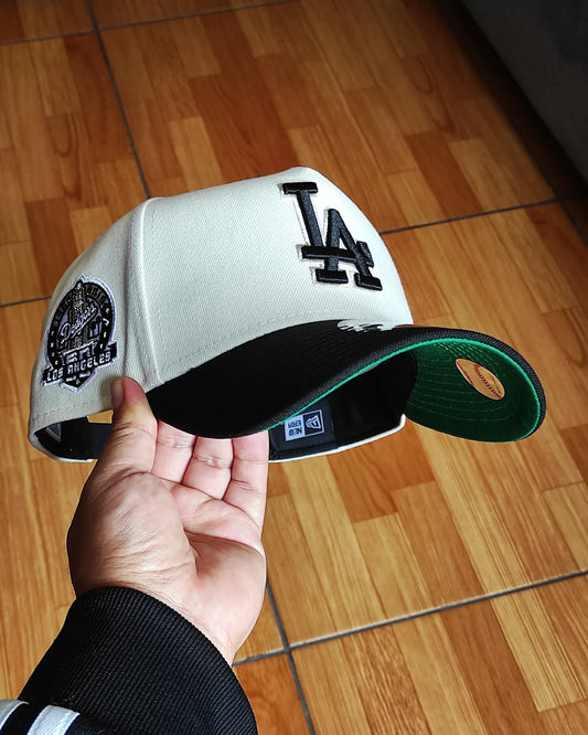 New Era Los Angeles Dodgers 60 aniversario Chrome black 9forty A-FRAME