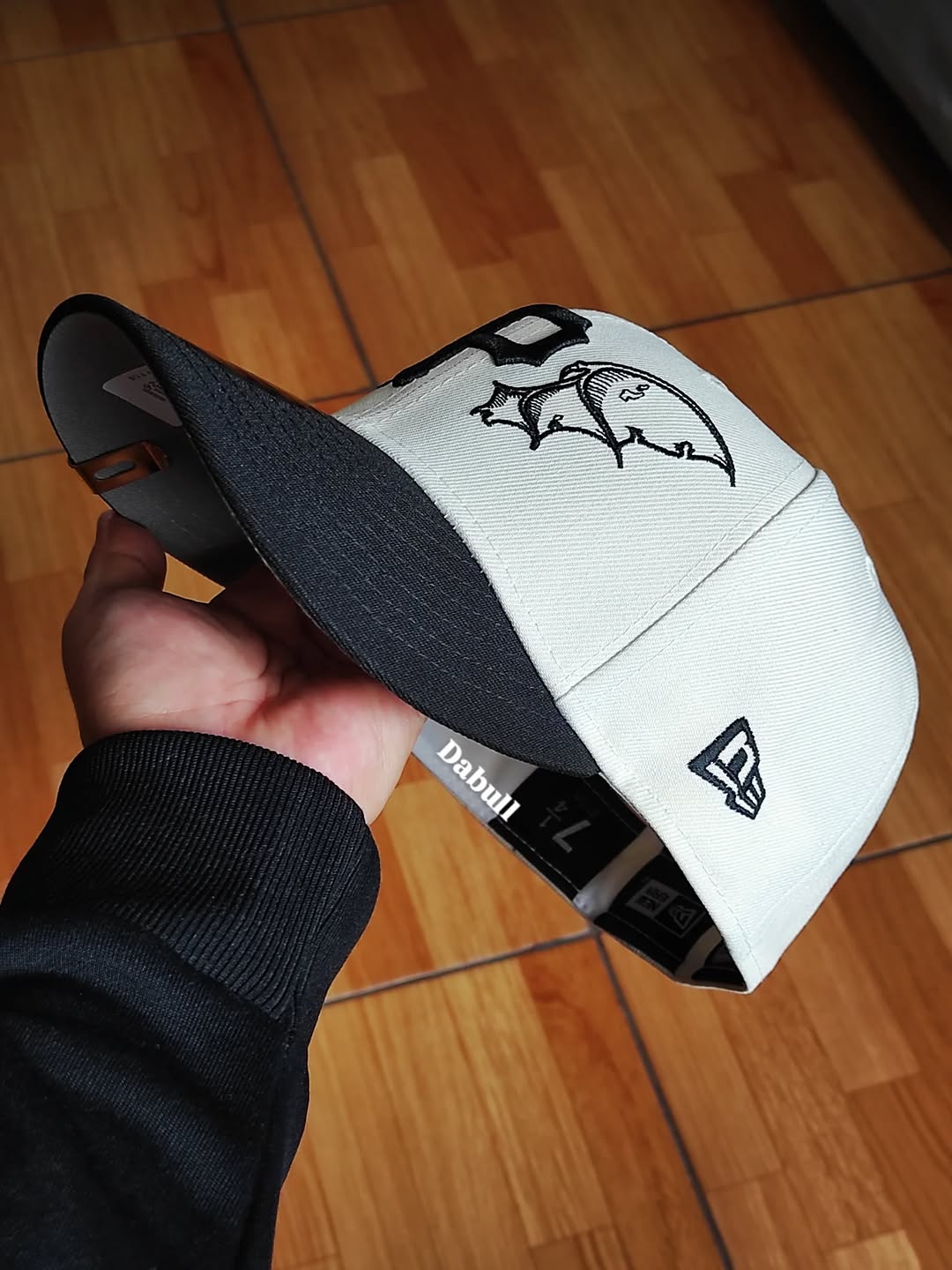 Gorra Pittsburgh Pirates MLB Team Wings 59FIFTY Ajustada Beige Claro