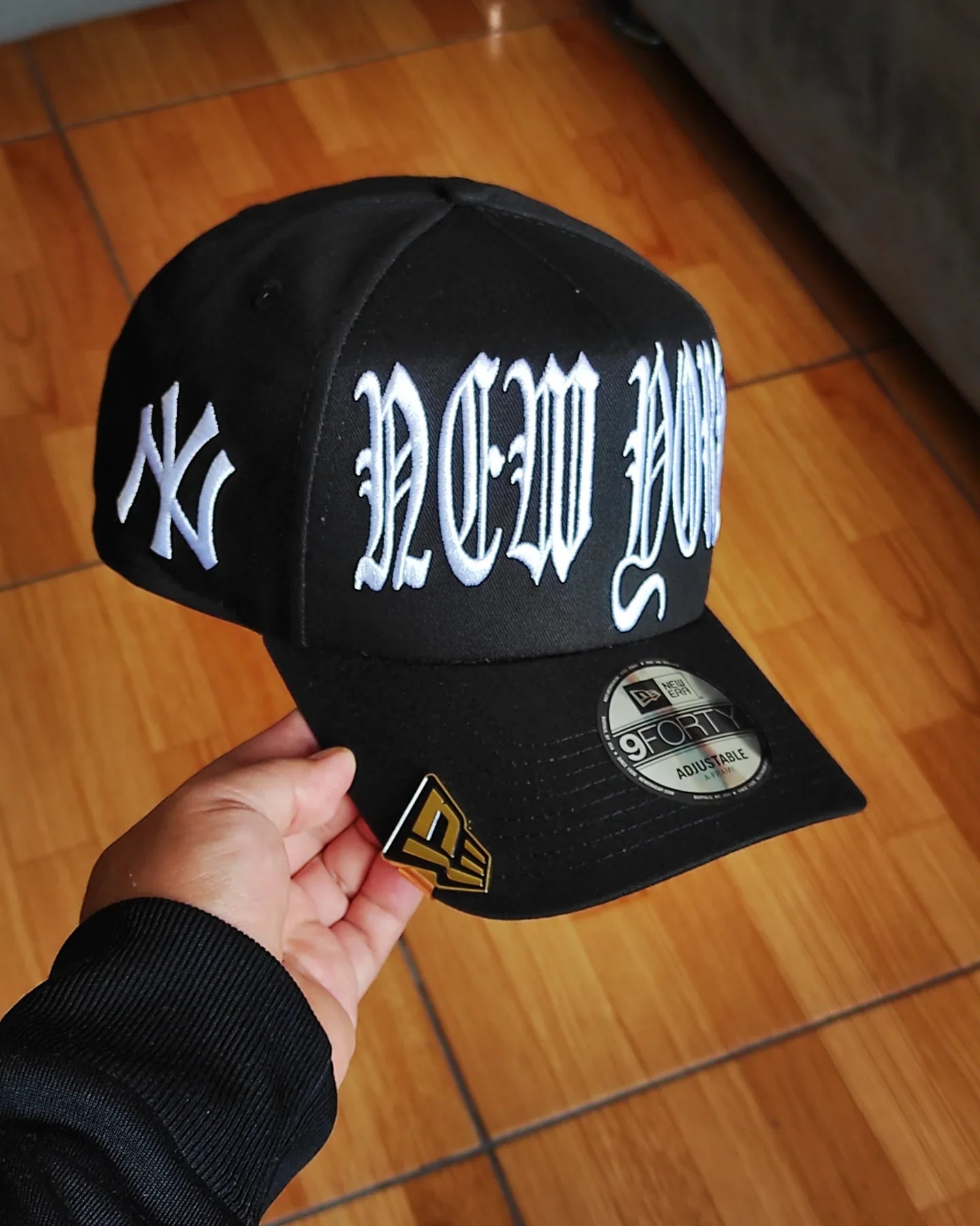 Gorra snapback 9FORTY A-Frame "Gothic" de los New York Yankees