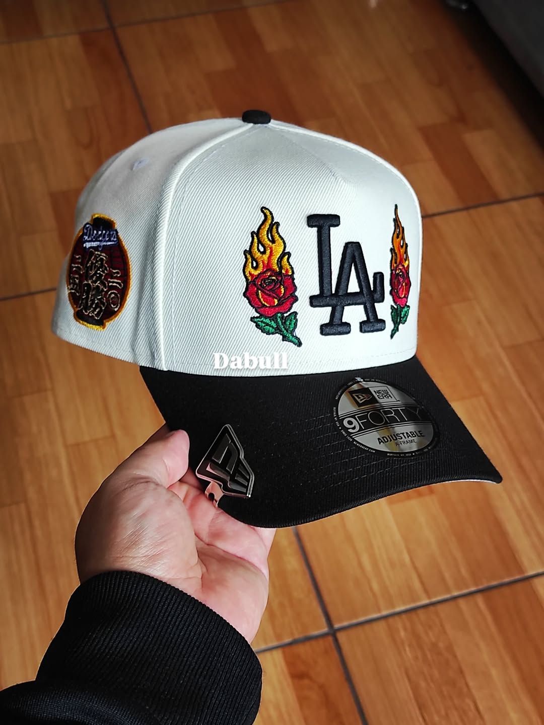 New Era Los Angeles Dodgers Campeones Serie Mundial 2025 Fire Rose Black Prime Edition 9Forty A Frame Snapback