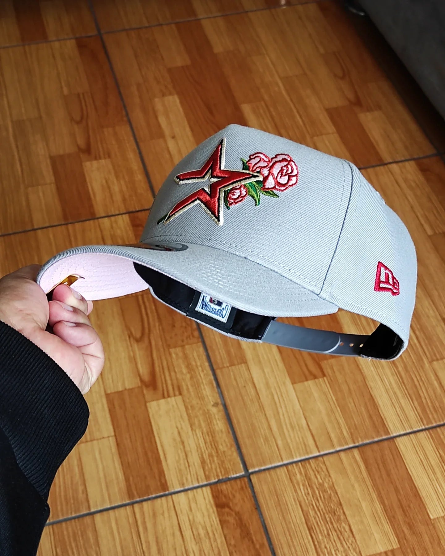 Houston Astros Rosa PreCurvada 45 Aniversario New Era 9Fifty A-Frame Snapback