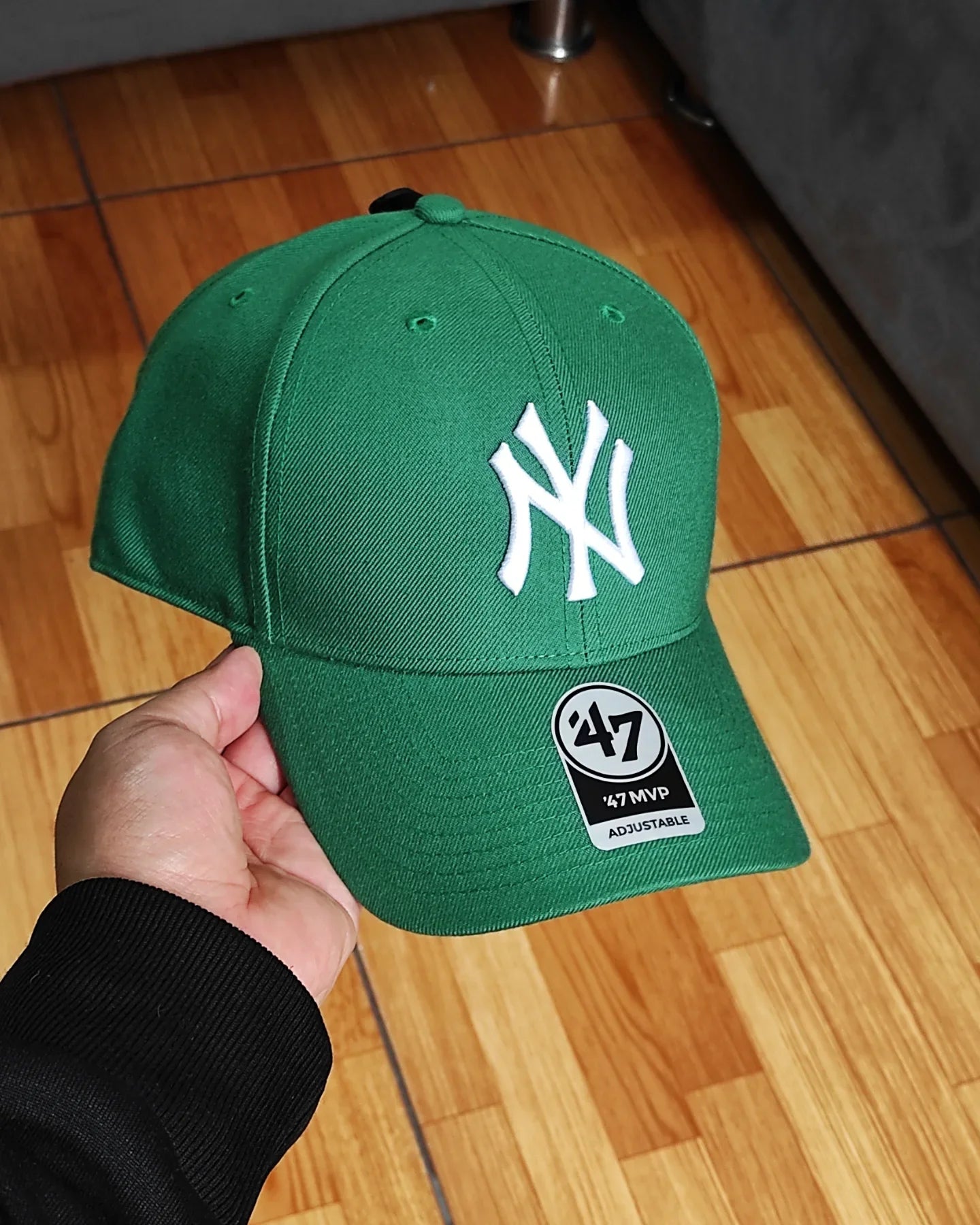Gorra 47brand New York Yankees Verde mvp Snapback