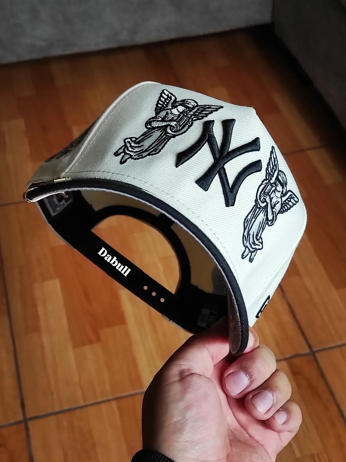 New Era New York Yankees Subway Series Angel Chrome Two Tone Edition 9Fifty A Frame Snapback Hat