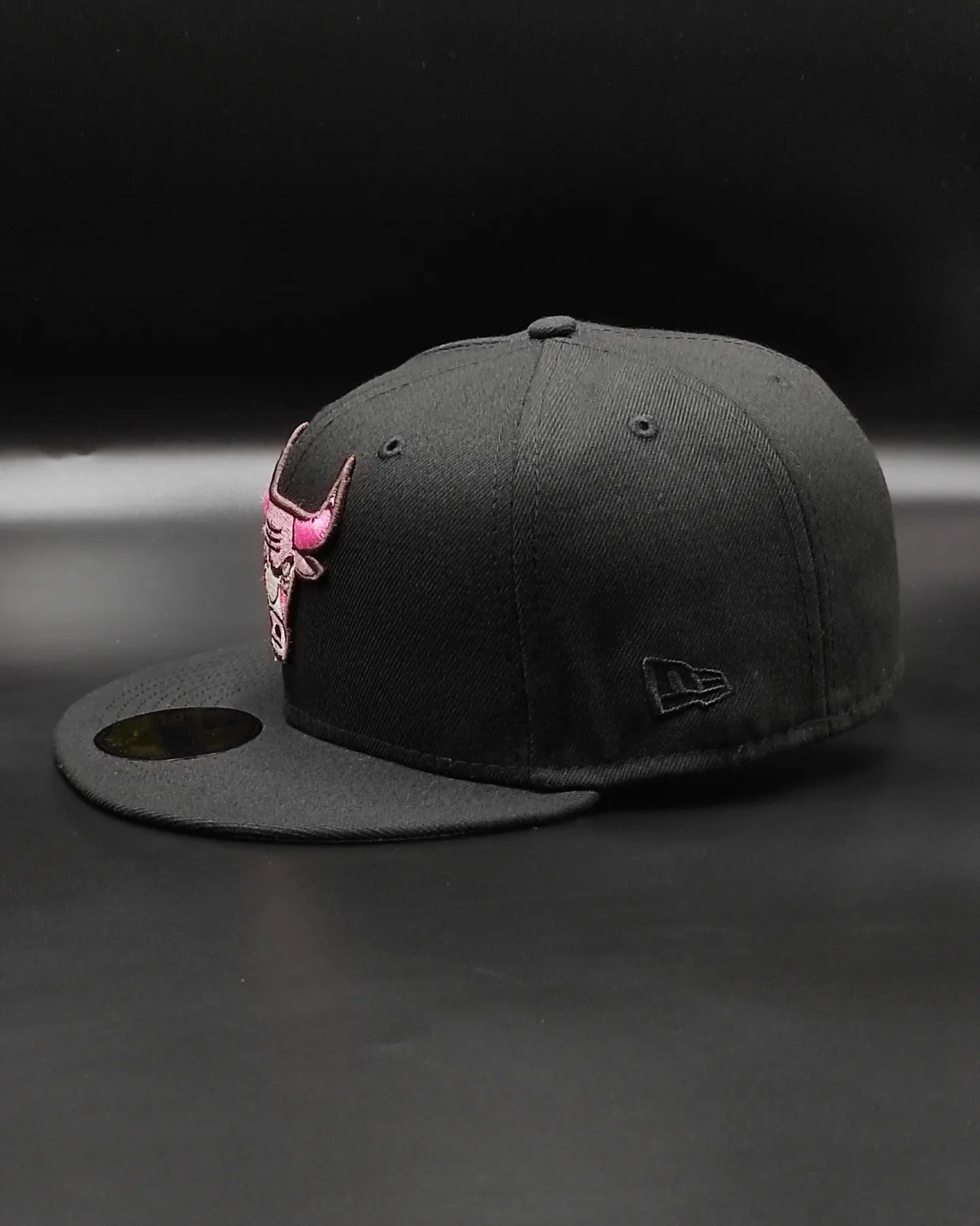 Gorra New Era 59fifty Chicago Bulls NBA patch "cookies and cream" - negro/rosa