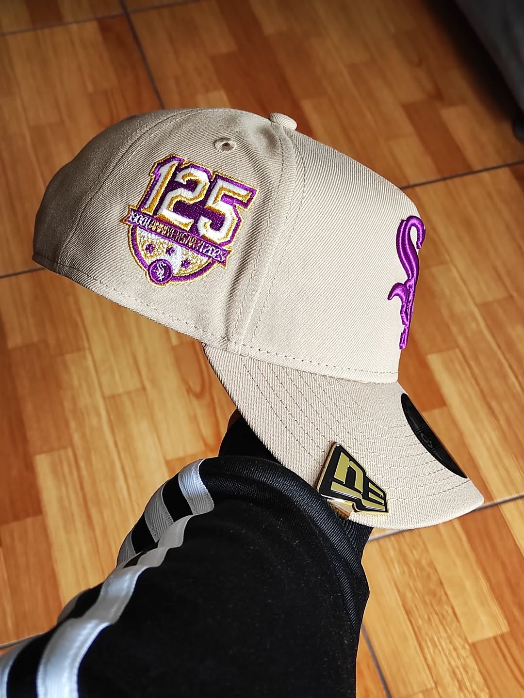 New Era Chicago White Sox 125 aniversario camel 🍇 9forty A-FRAME Snapback