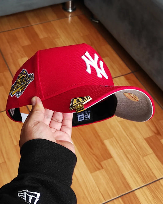 New Era Gorra New York Yankees World Series 1996 Roja 9FORTY AFRAME