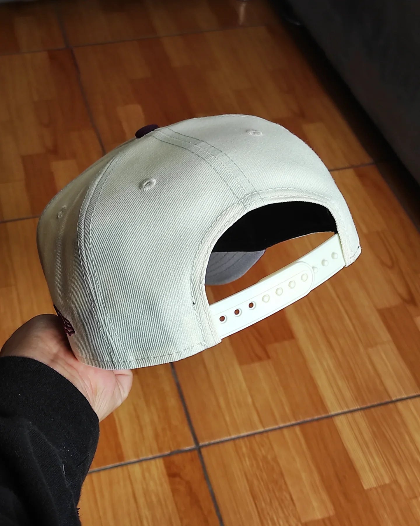 Gorra snapback New Era Anaheim Ducks Chrome Plum Two Tone Edition 9Forty A Frame