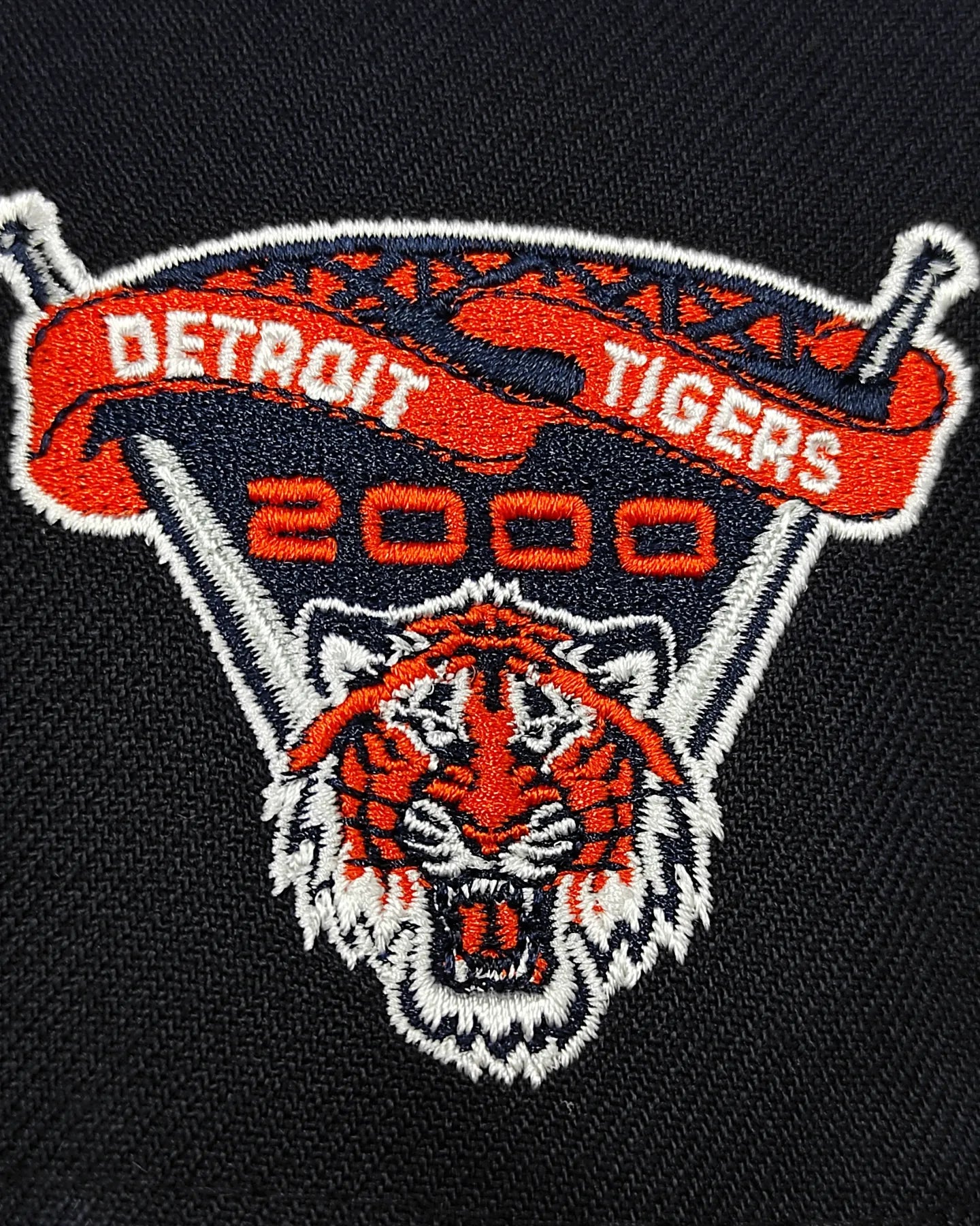 Gorra ajustada 59fifty New Era Detroit Tigers edición naranja marino 2000