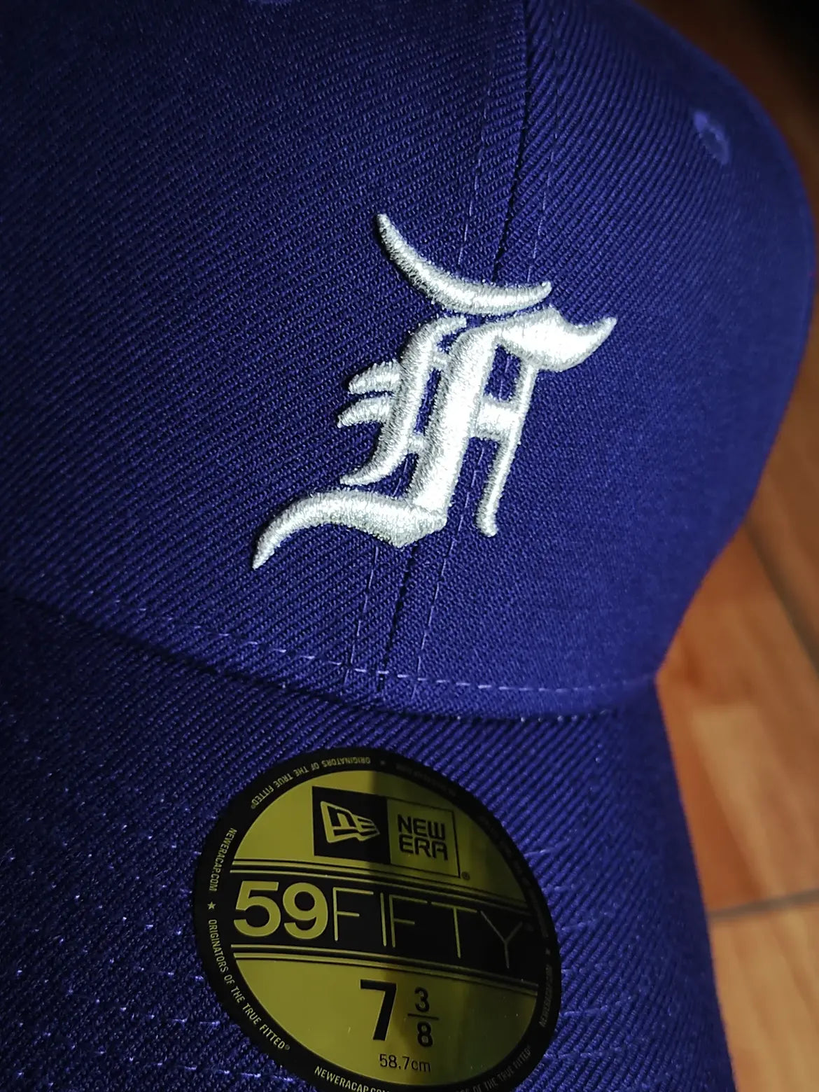 New Era Colorado Rockies Fear of God Purple Essentials Classic Edition 59Fifty Fitted Hat