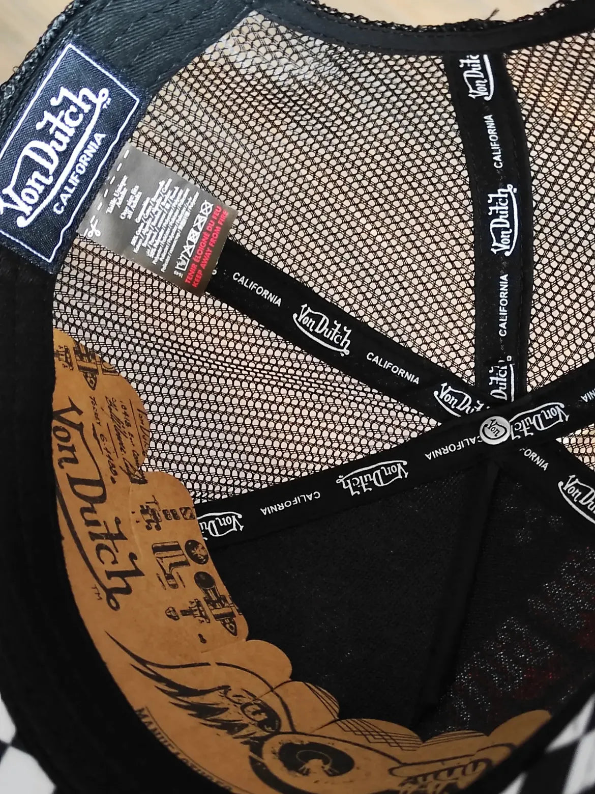 Vondutch trucker cap black edition