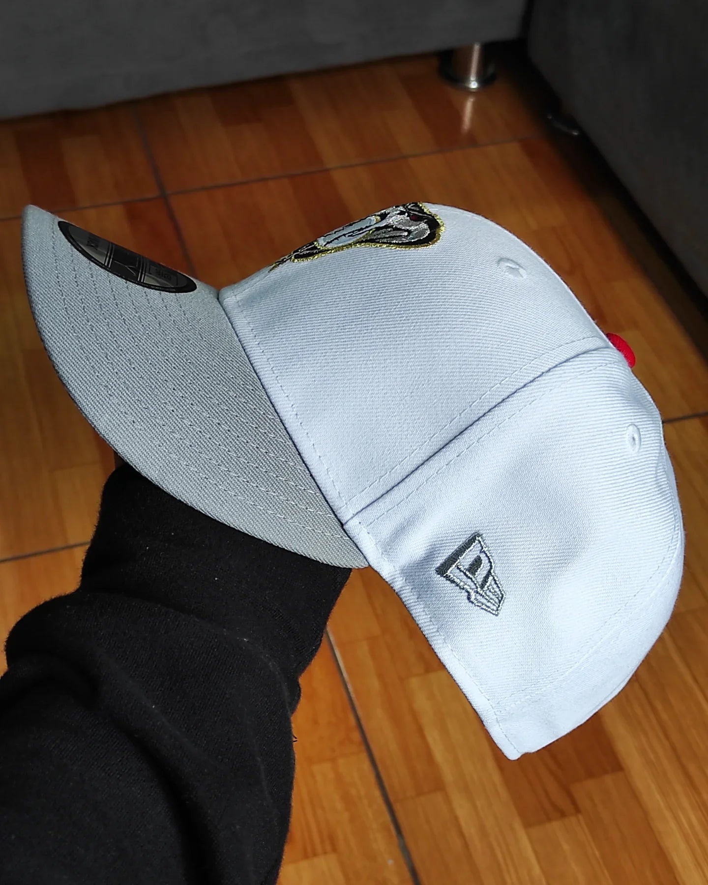 New Era Arizona Diamondbacks gris claro rojo 1998 temporada inaugural 9FIFTY SNAPBACK