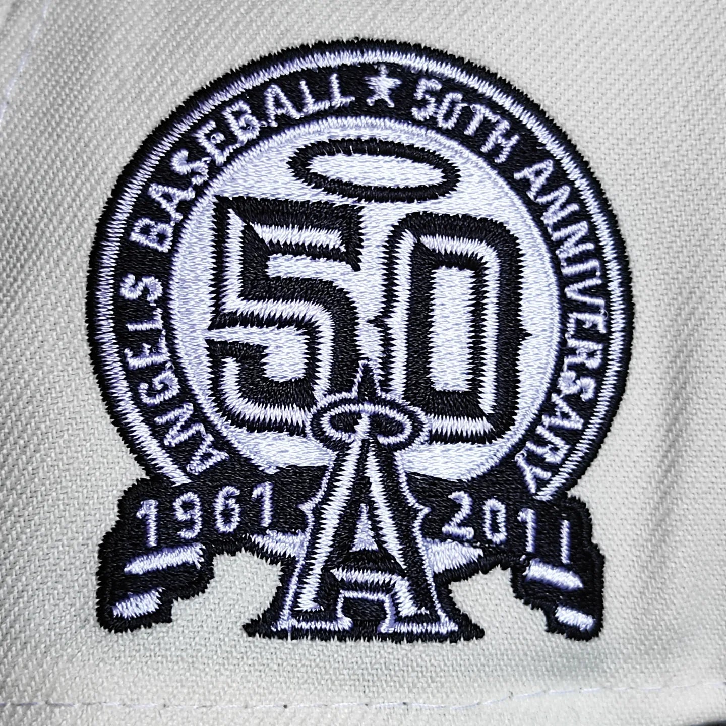 Gorra Snapback New Era Anaheim Angels Upside Down Chrome Black 2 Tone 50 Aniversario 9Forty A-Frame