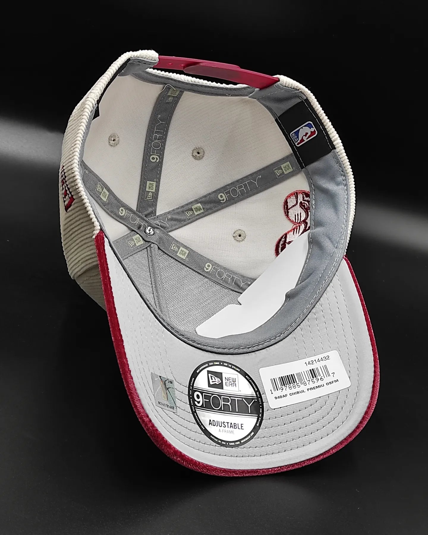 Gorra Snapback Newera Chicago Bulls de pana 9 cuarenta aframe