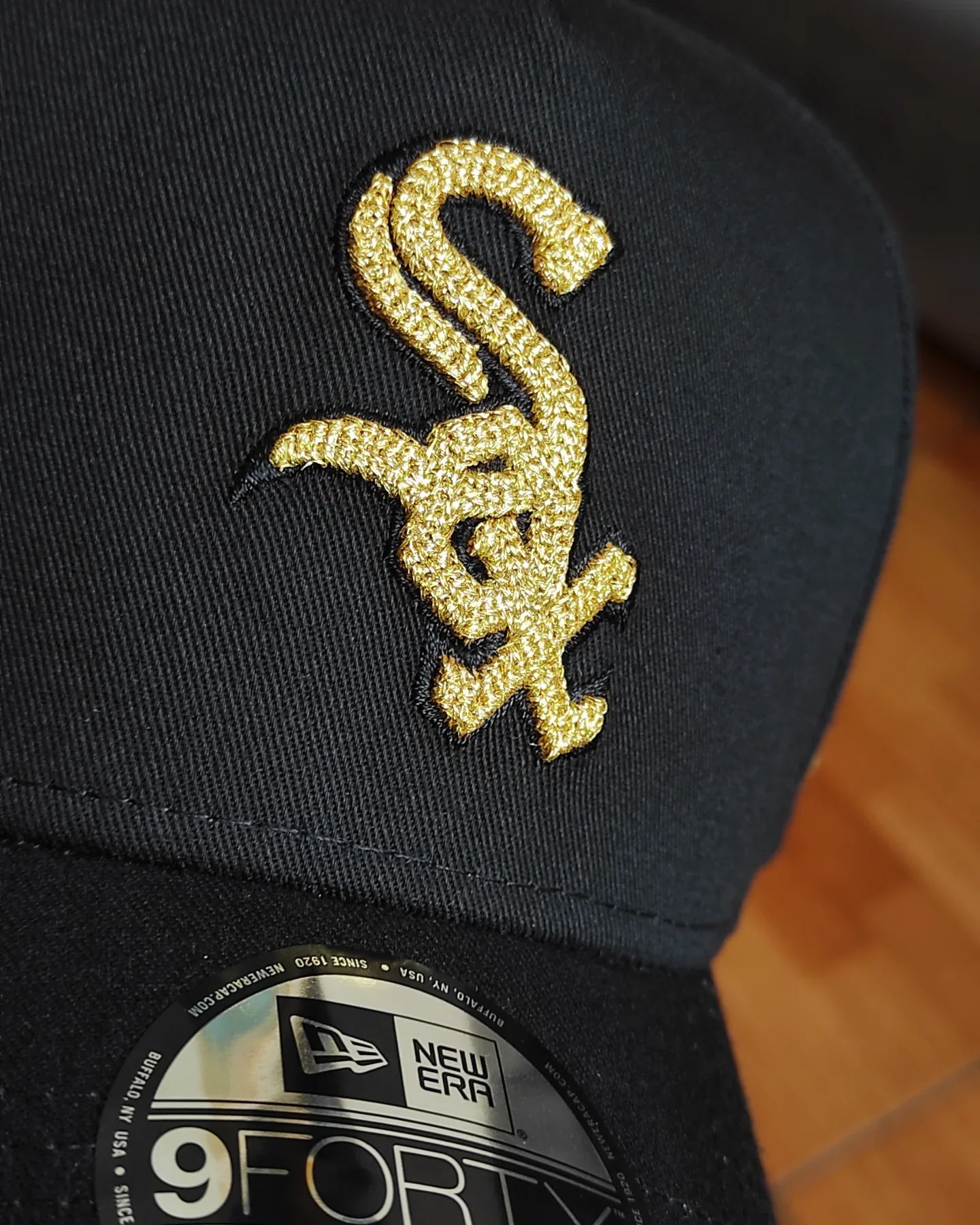 New Era White Sox ✨negro lujo 9FORTY A-FRAME