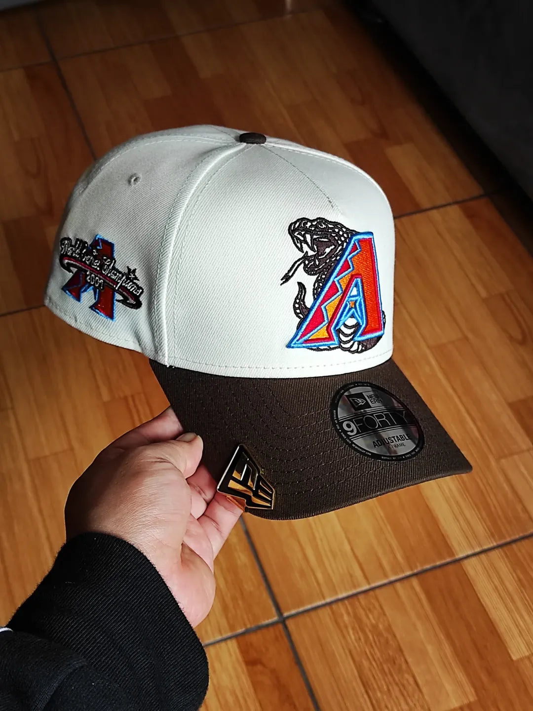 NewEra Arizona Diamondbacks dos tonos 9FORTY A-FRAME cromado