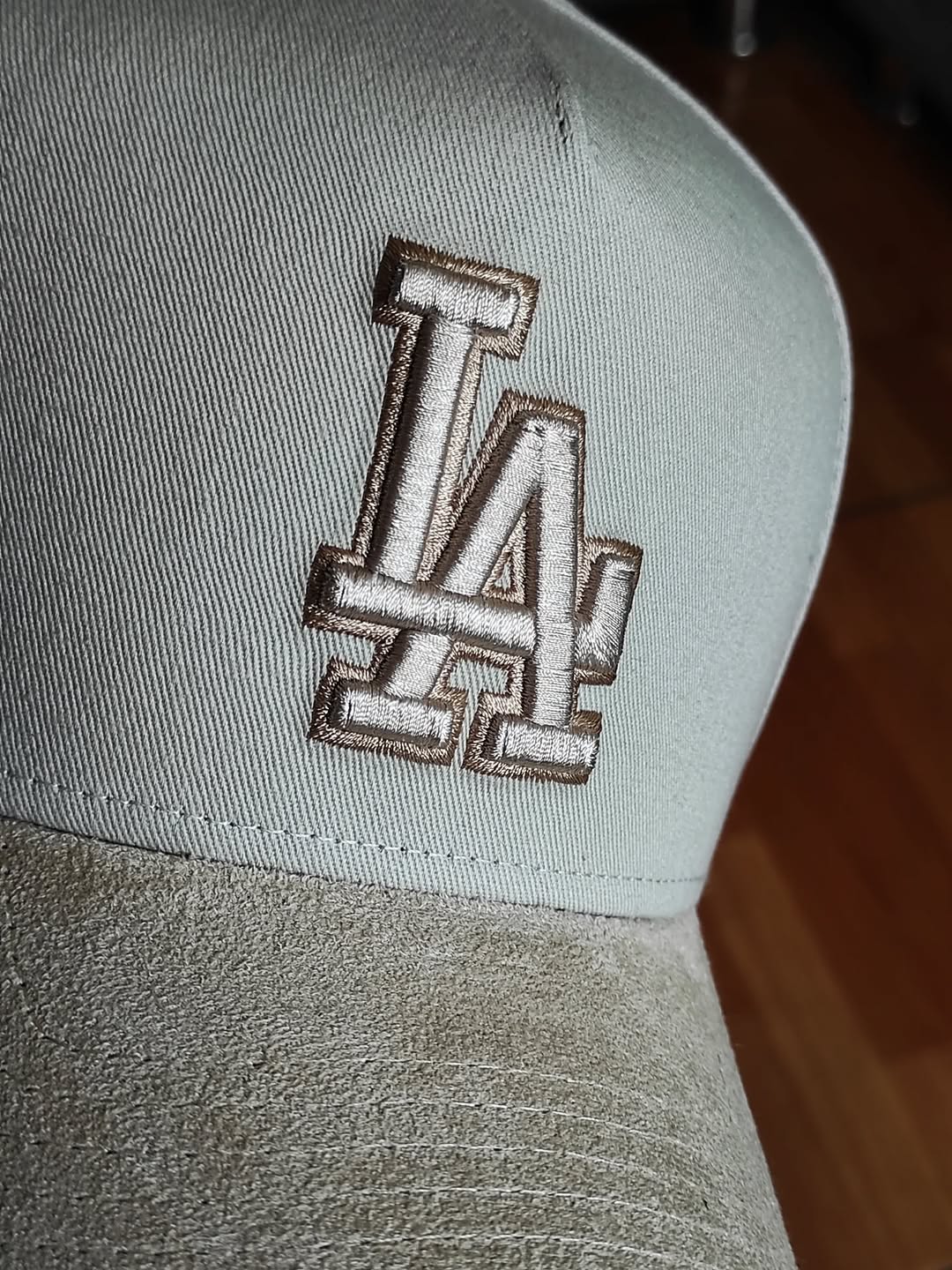 New Era 9FORTY A-Frame Strapback Los Angeles Dodgers "Cream"