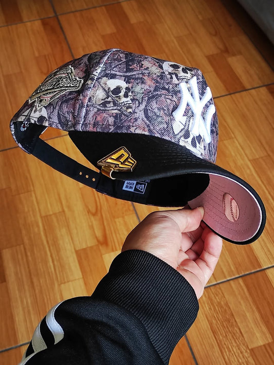 Gorra New era New York Yankees SKULL ☠️ 9FORTY A-FRAME