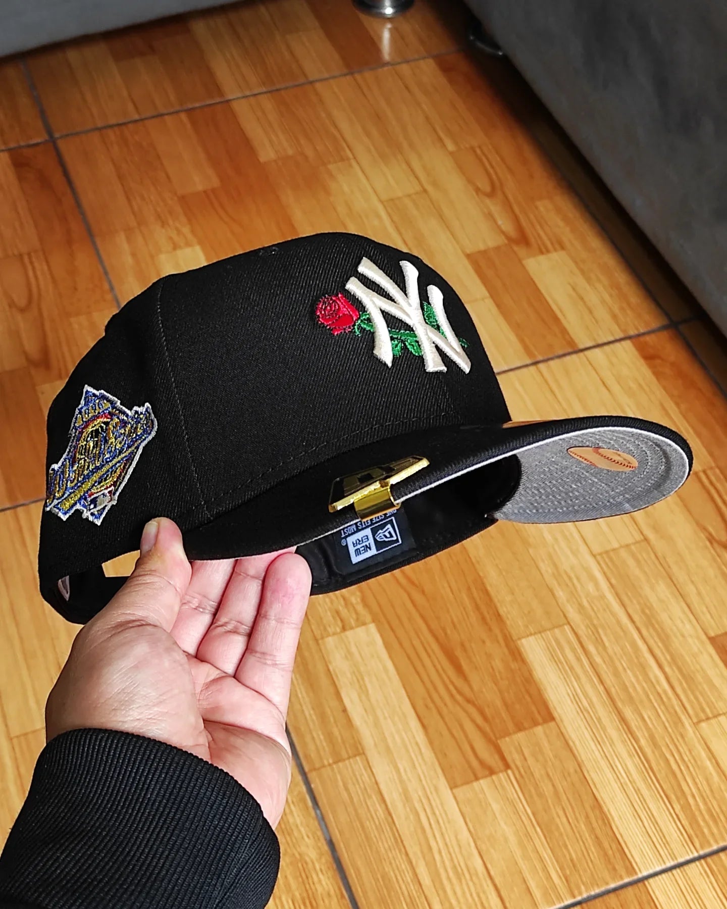 New Era New York Yankees Rosa 🌹 Serie Mundial de 1996 - Gorra Snapback 9 Fifty