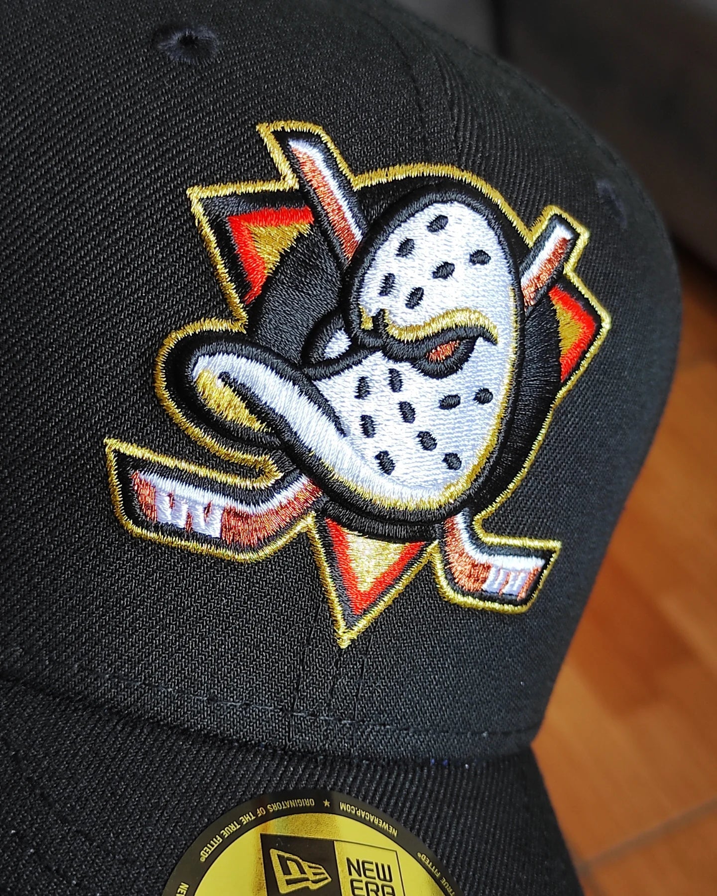 New Era Anaheim Ducks Edición 30 Aniversario NEGRO 59Fifty Ajustada