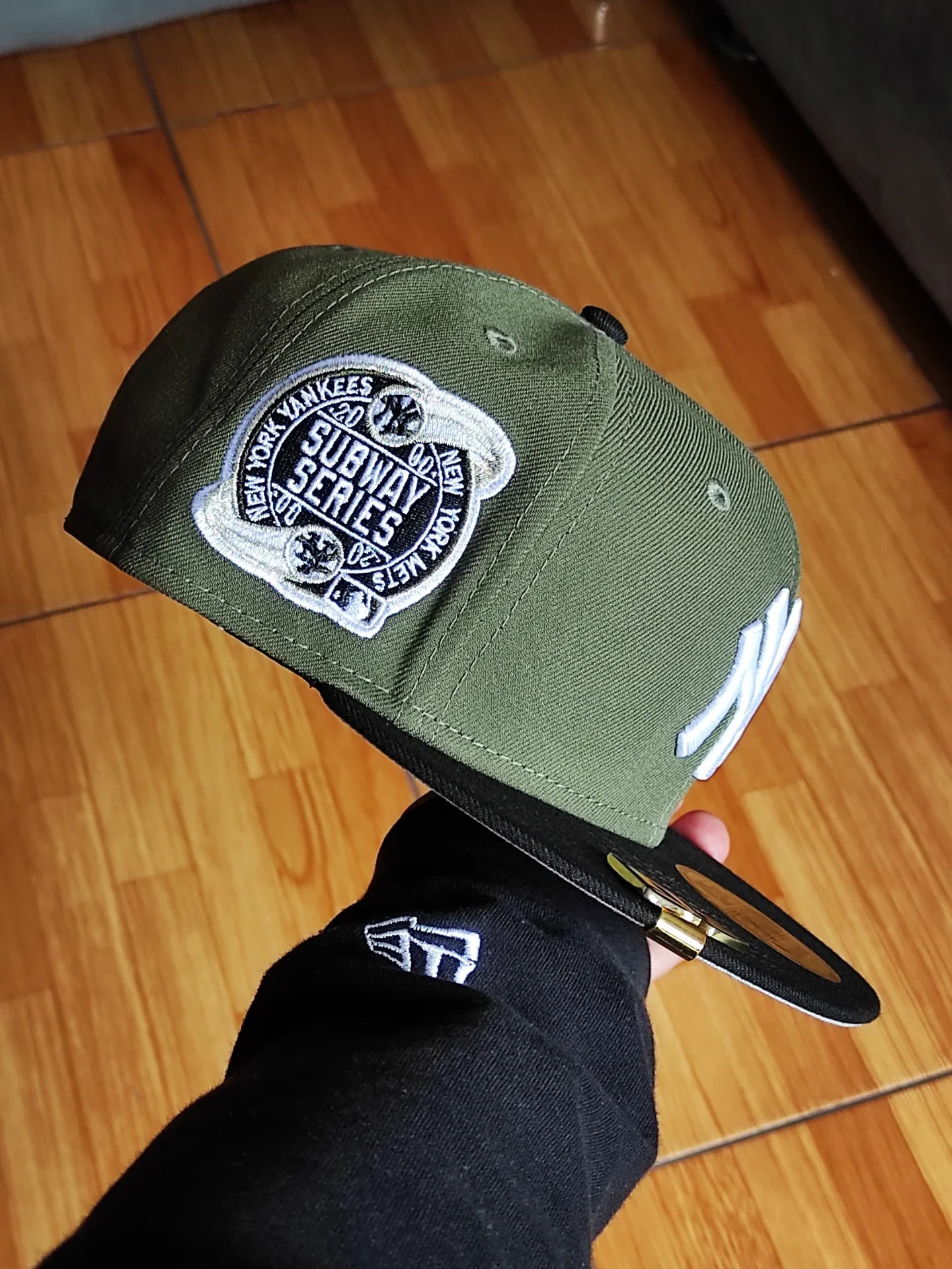 Gorra New Era New York Yankees Subway Series Two Tone Oliva Negro 9FIFTY Snapback