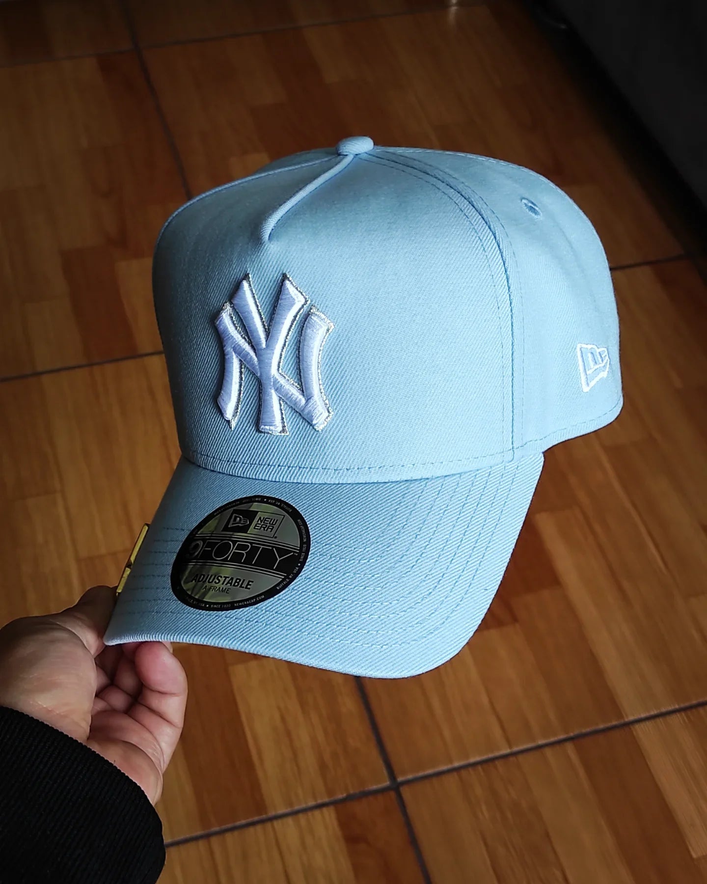 New Era New York Yankees Serie Mundial 2024 azul cielo 9 FORTY A-FRAME