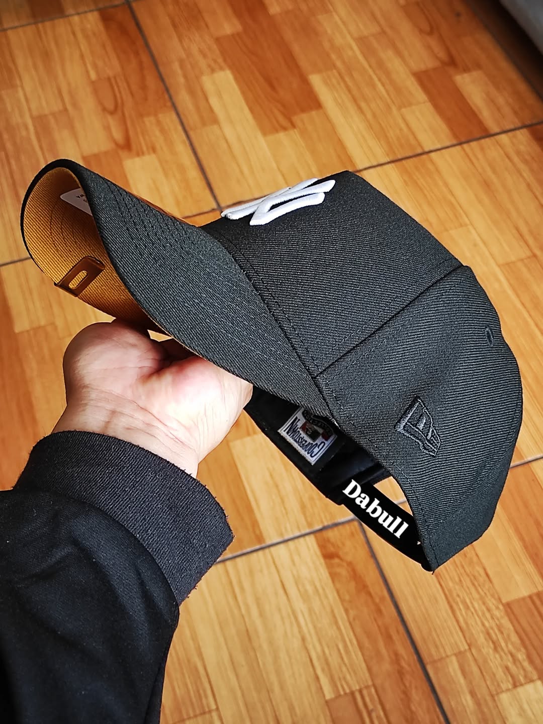 Gorra ajustable 9forty AFRAME New York Yankees negra Serie Mundial 2009
