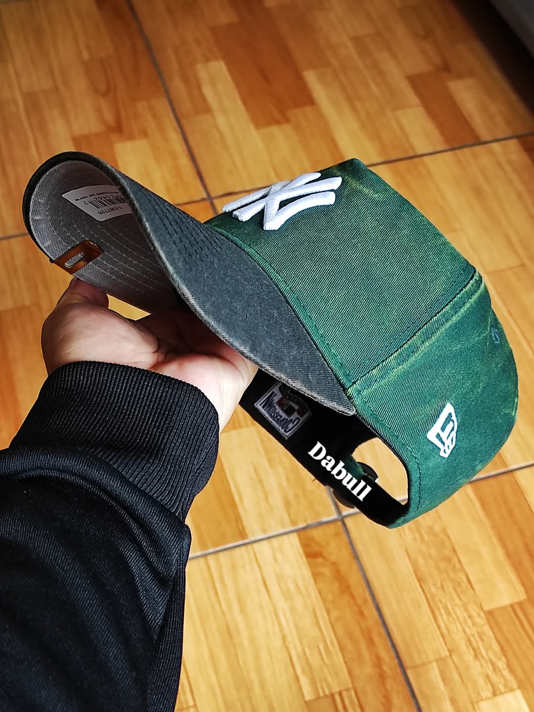 New era New York Yankees DENIM verde 9FORTY A-FRAME Snapback