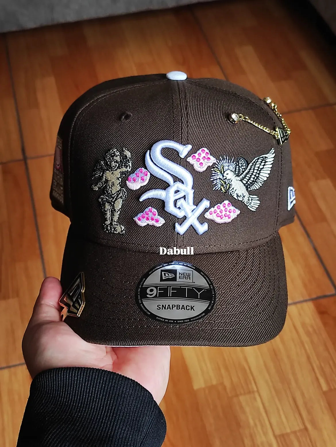 New Era Exclusive 9FIFTY Brown Chicago White Sox Snapback W/ All Star Game Side Patch