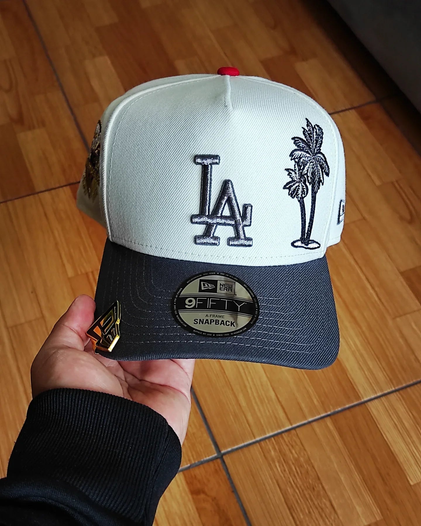 Los Angeles Dodgers 🌴 50 aniversario de dos tonos New Era 9Fifty A-Frame Snapback