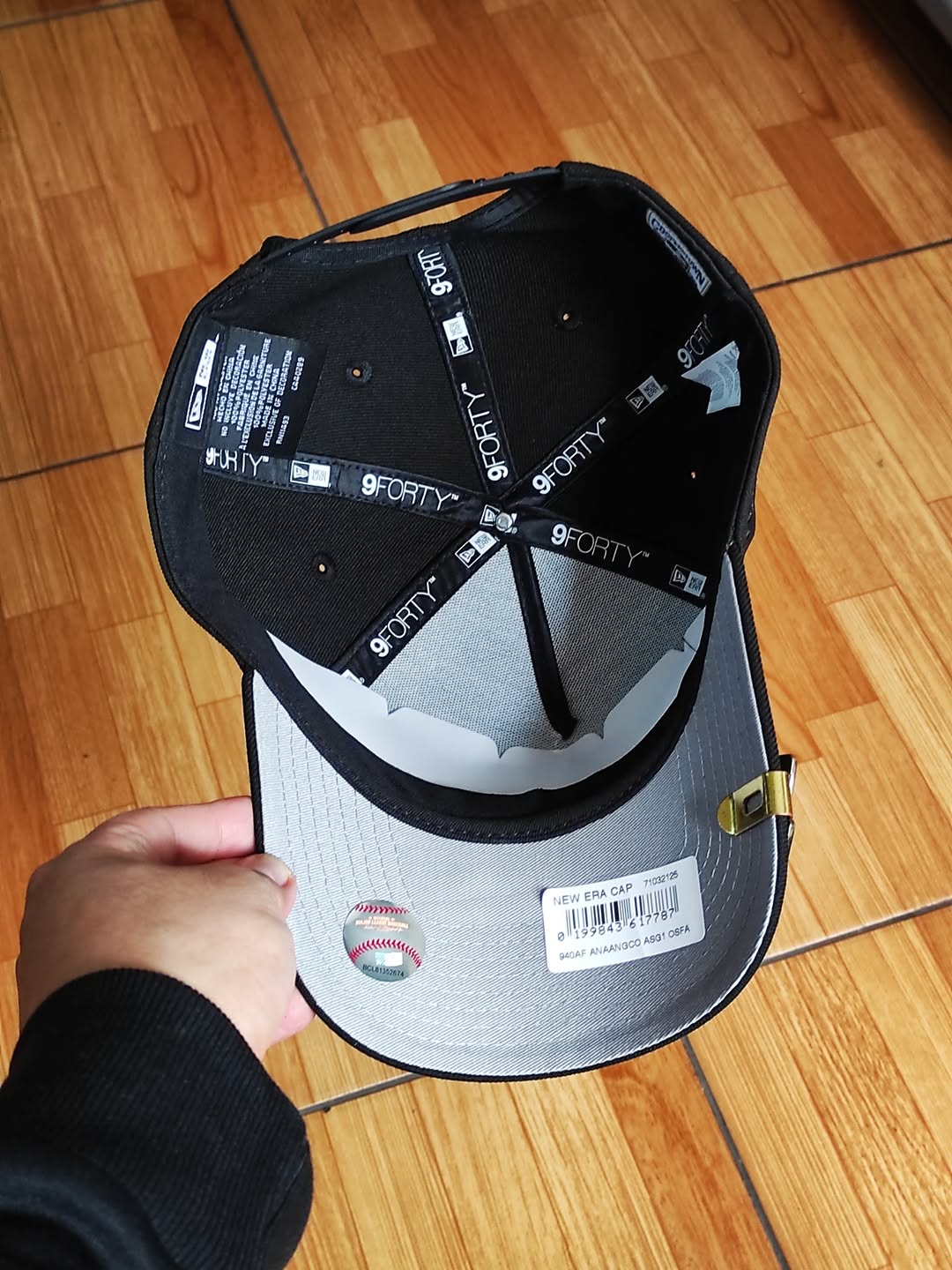 Gorra 9FORTY A-Frame Cupid negra de New Era de los Angels