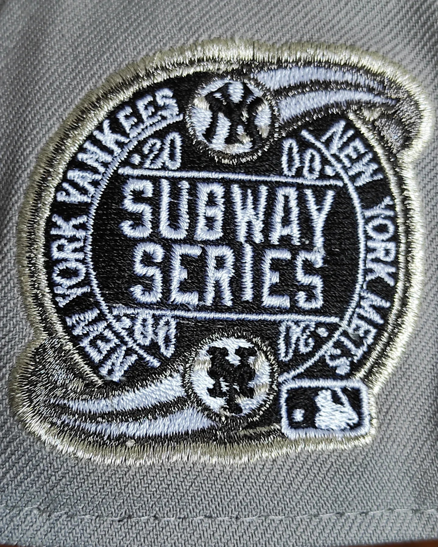 New Era New York Mets subway series gorra gris dos tonos 9FORTY A-FRAME