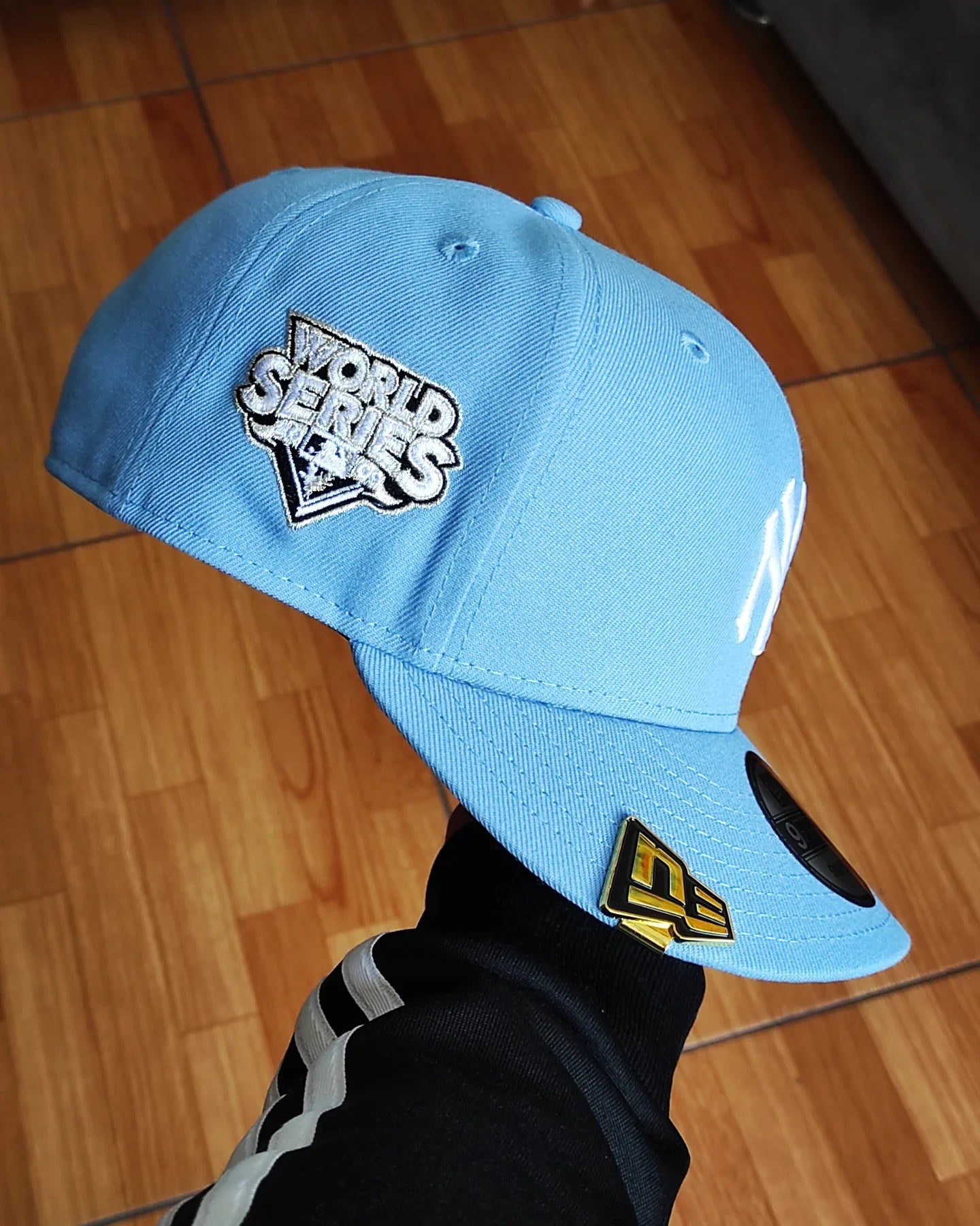 New Era New York Yankees Serie Mundial 2009 Liberty AZUL CIELO 9 FIFTY Snapback