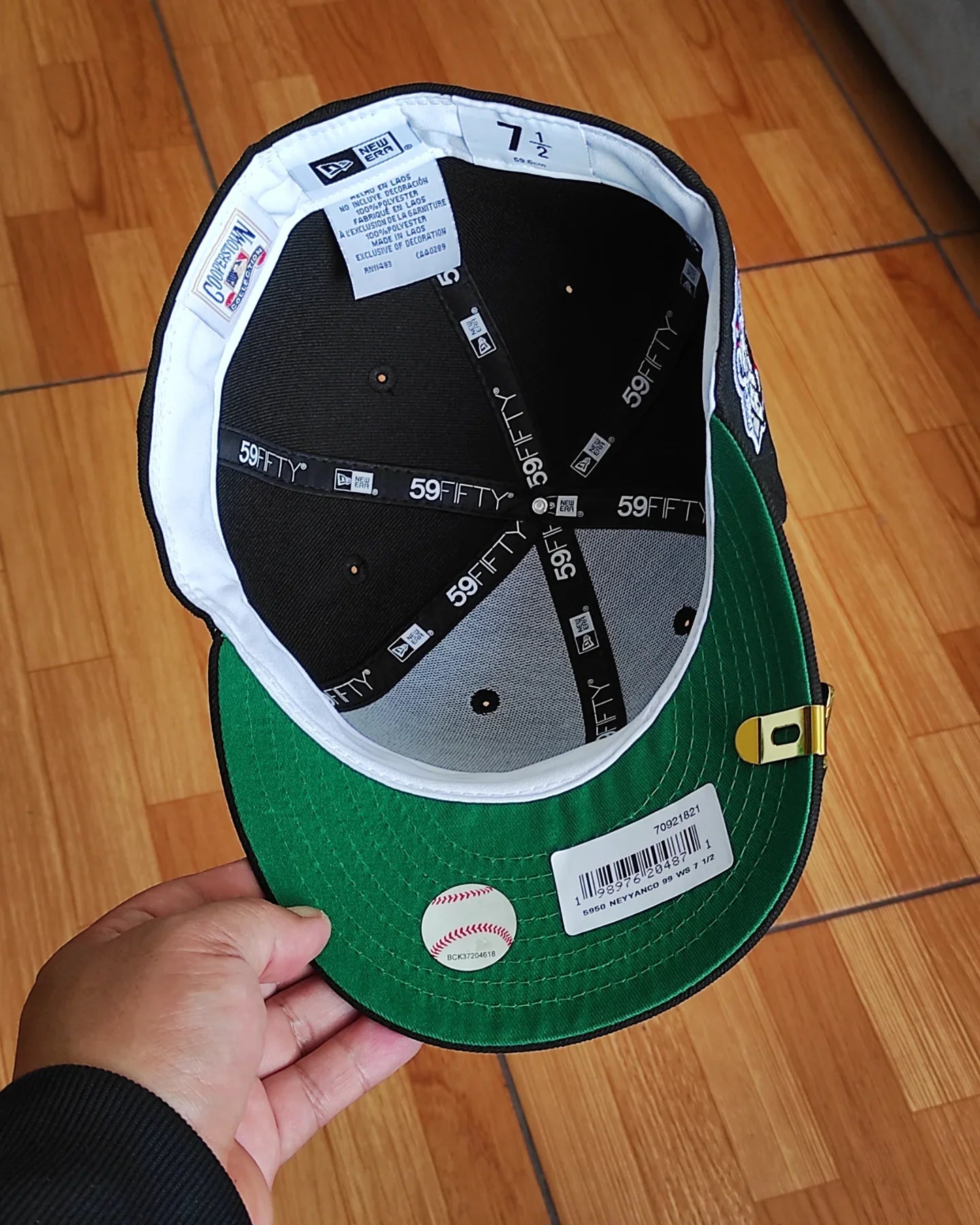 Gorra ajustada New Era New York Yankees World Series 1999 Black Rose Edition 59Fifty