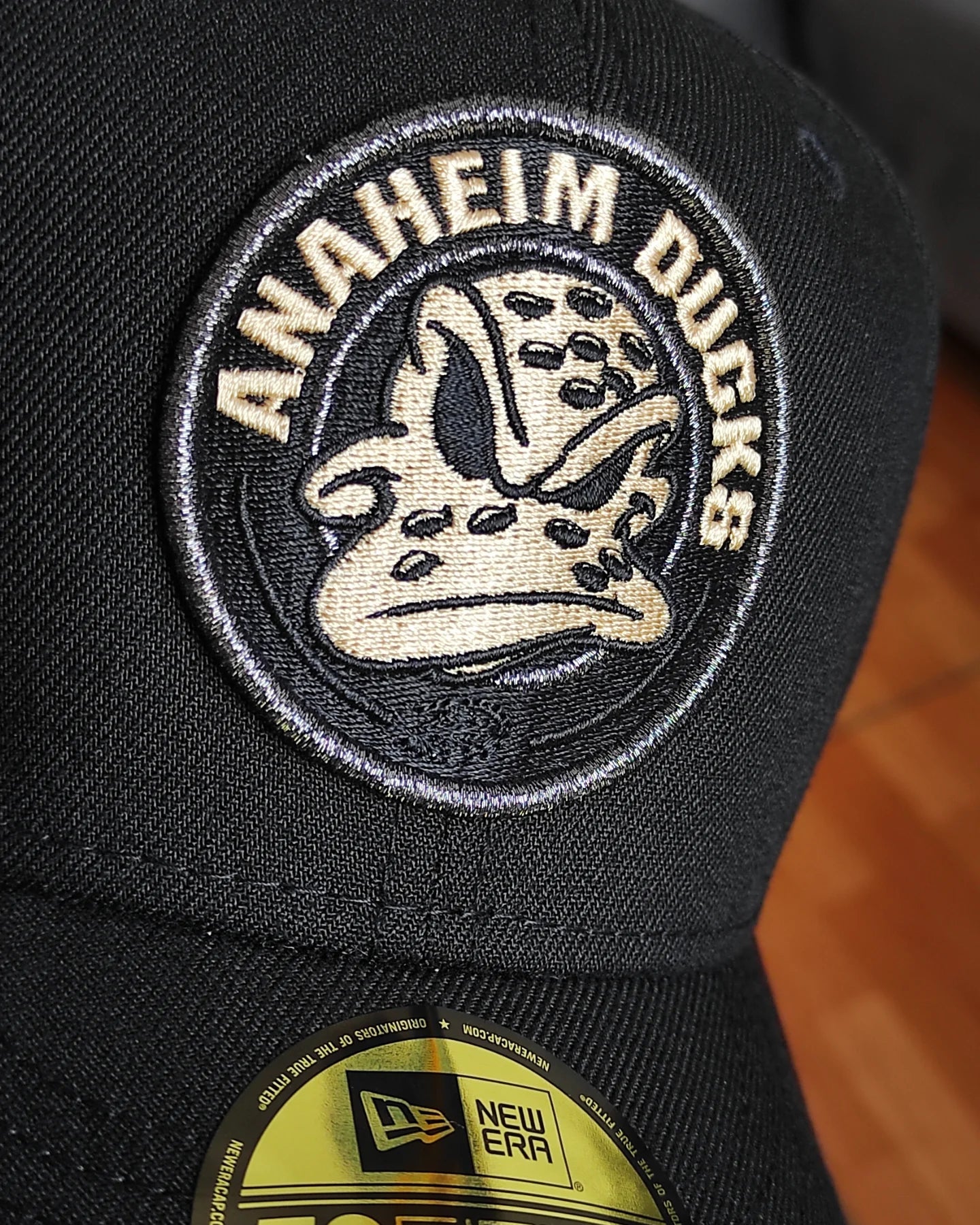 Gorra New Era Anaheim Ducks 30th Anniversary Black Prime Edition 59Fifty Ajustada