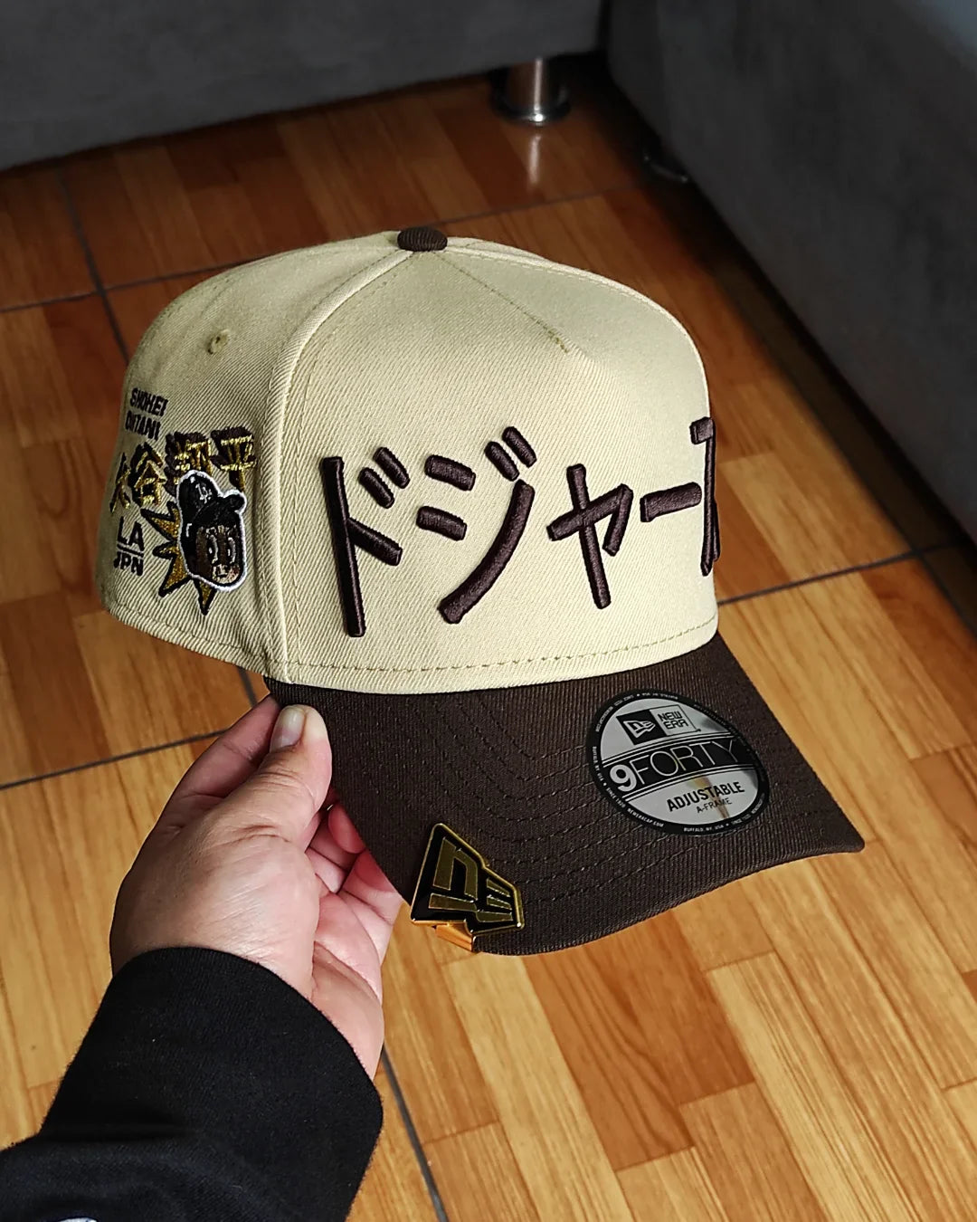 Gorra Snapback New Era Los Angeles Dodgers Ohtani Vegas Gold Two Tone Edition 9Forty A-Frame
