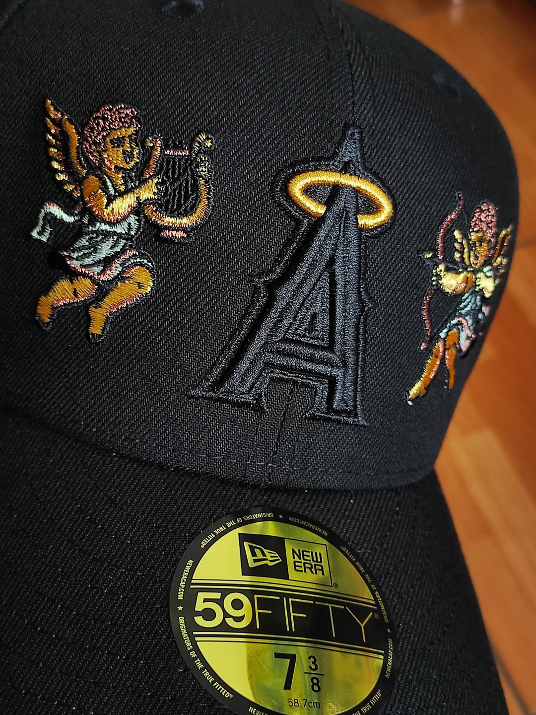 Gorra ajustada New Era Anaheim Angels All Star Game 2010 Cupid Black Prime Edition 59Fifty