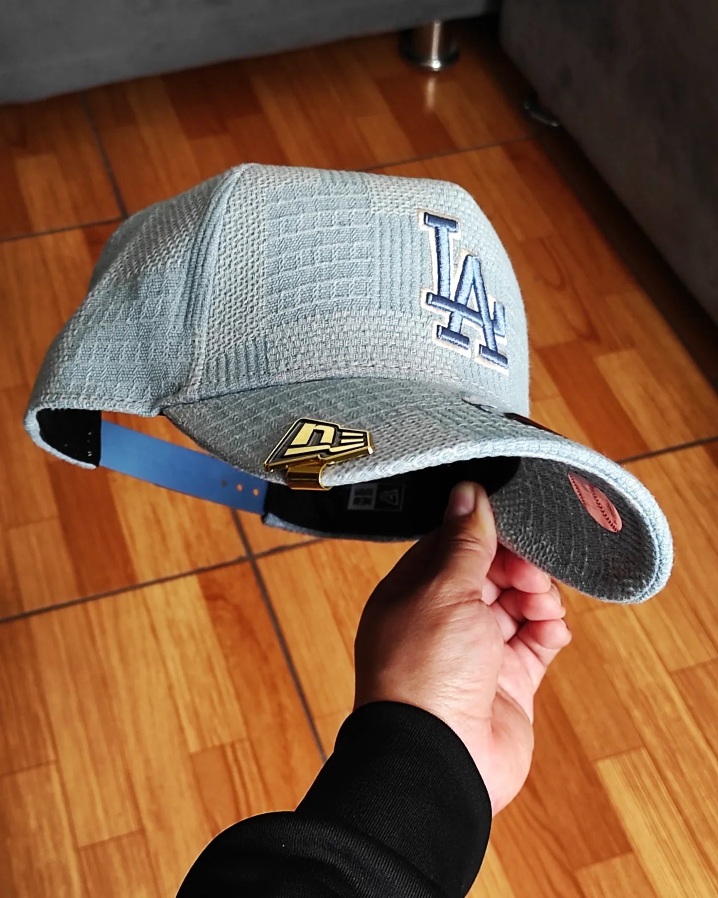 Gorra New Era Los Angeles Dodgers Denim Logo Essentials 9FORTY A-Frame
