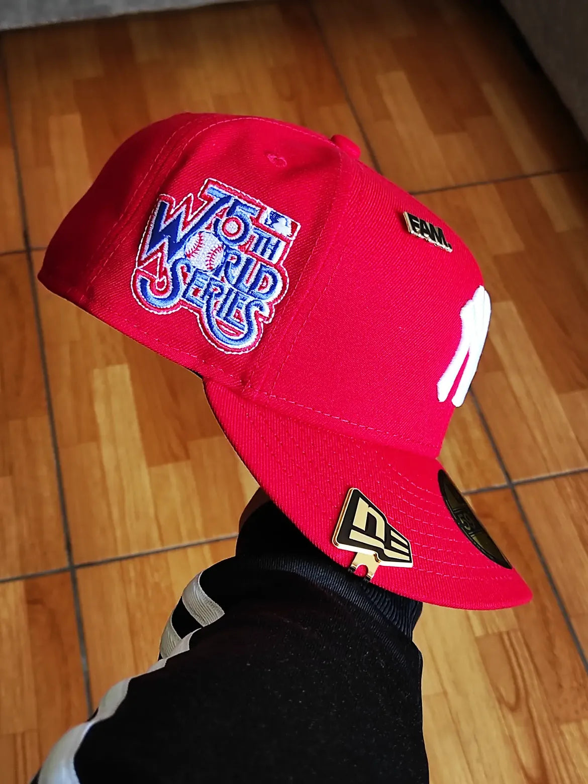 New York yankees mlb red sky blue uv / 59fifty cap