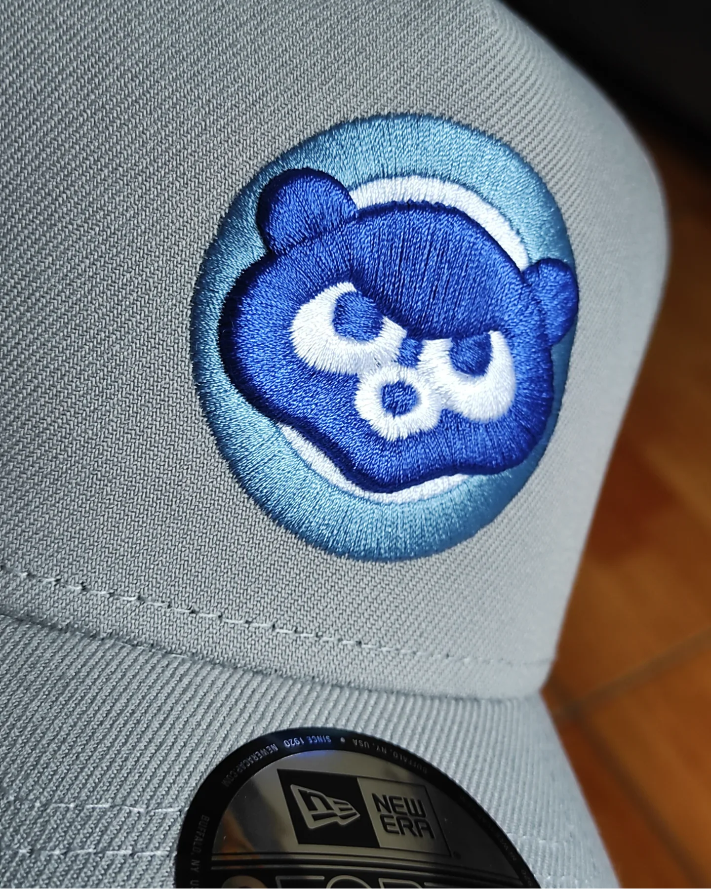 New Era Chicago Cubs 100 Aniversario Gris Helado 9FORTY A-FRAME
