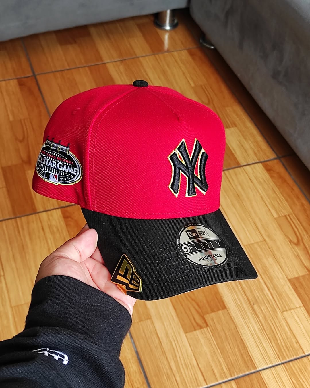 New Era New York Yankees All Star Game negra roja 9 FORTY A-FRAME